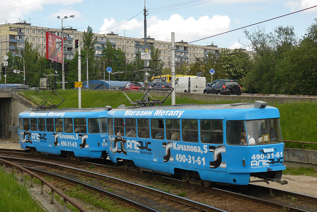 Киев, Tatra T3SU № 6004