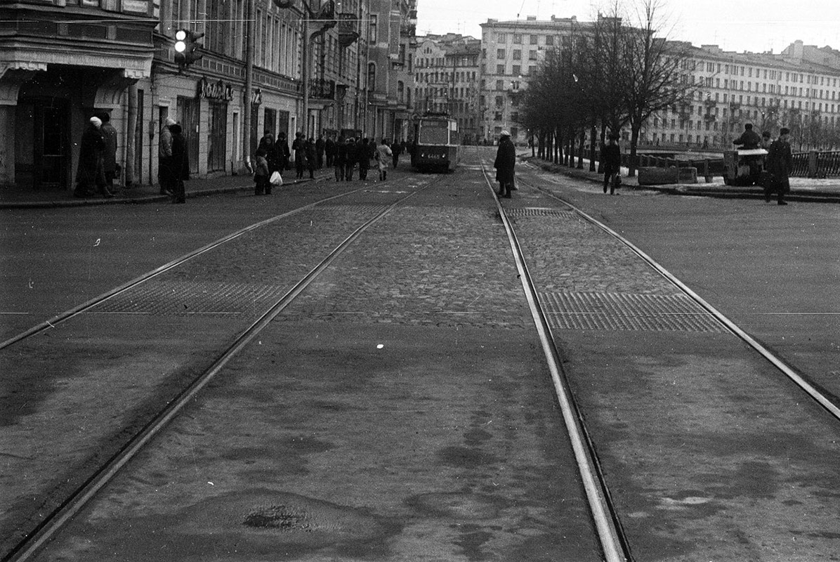 Sankt Peterburgas — Tram lines and infrastructure Sankt Peterburgas — Tram lines and infrastructure