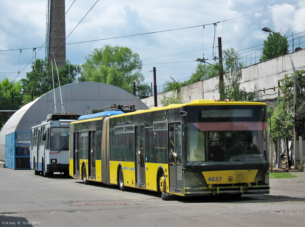 Киев, ЛАЗ E301D1 № 4637