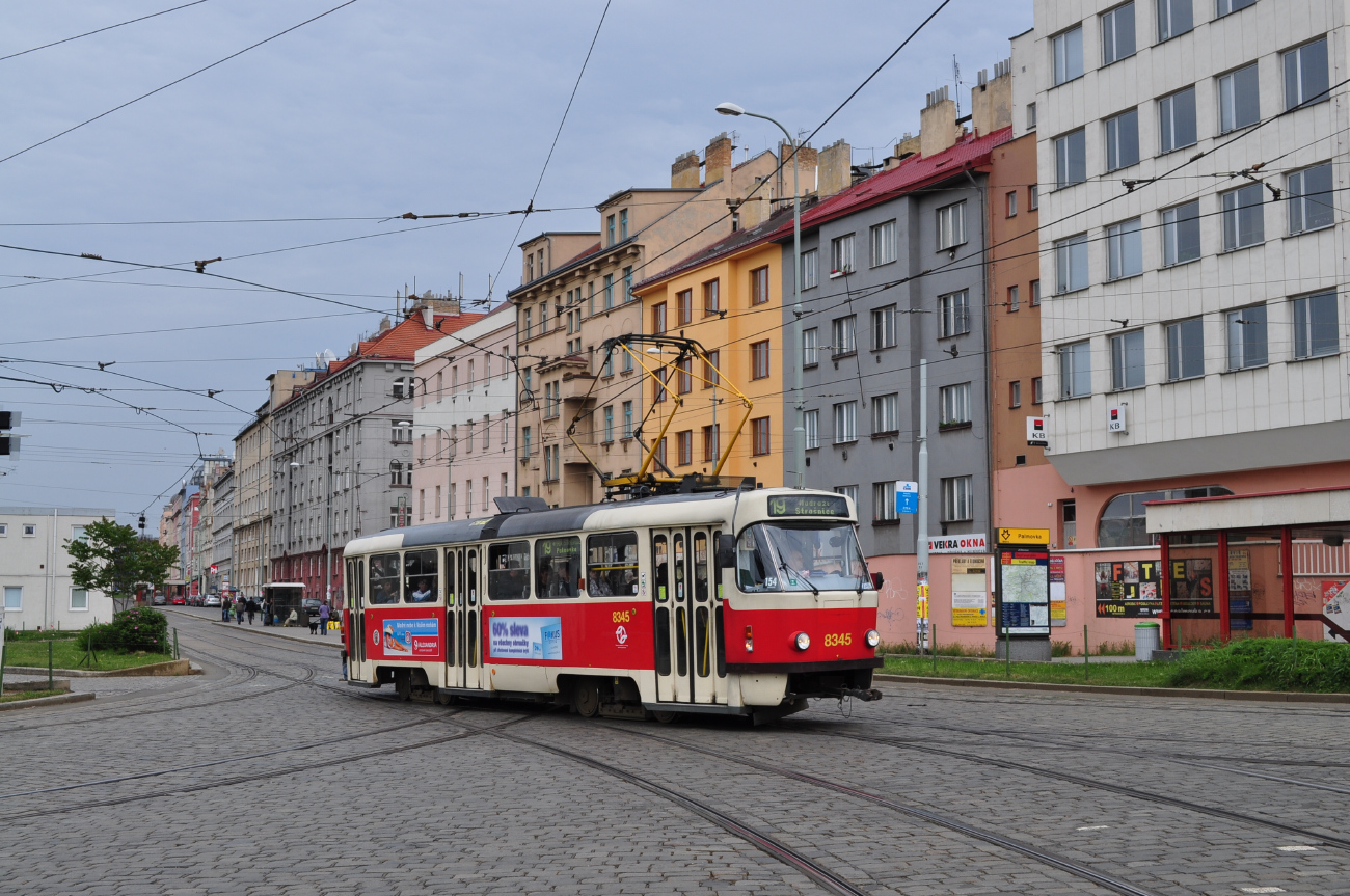 Prag, Tatra T3R.P Nr. 8345
