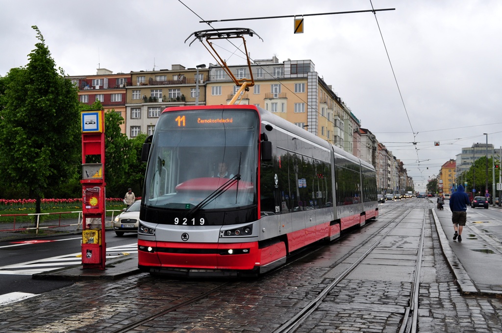 Прага, Škoda 15T2 ForCity Alfa Praha № 9219