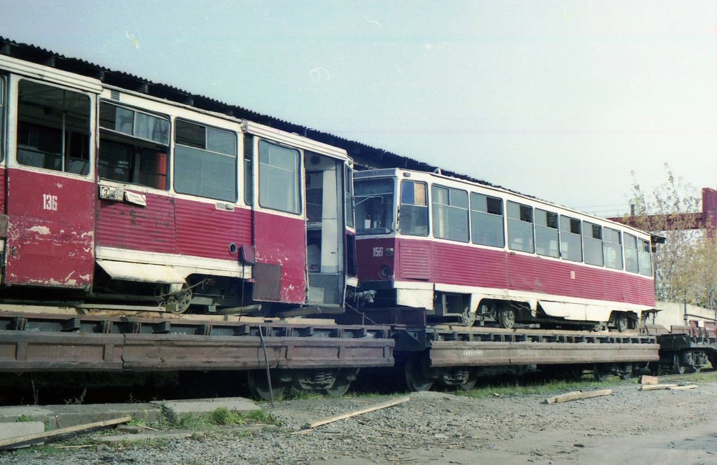 Иркутск, 71-605 (КТМ-5М3) № 136; Иркутск, 71-605 (КТМ-5М3) № 156