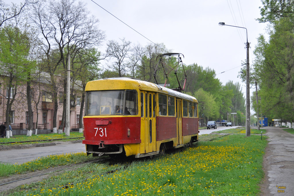 Запорожье, Tatra T3SU № 731