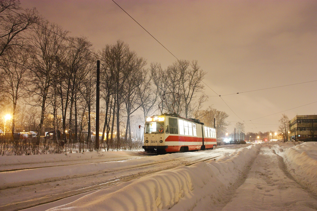 Санкт-Петербург, ЛВС-86К № 3021