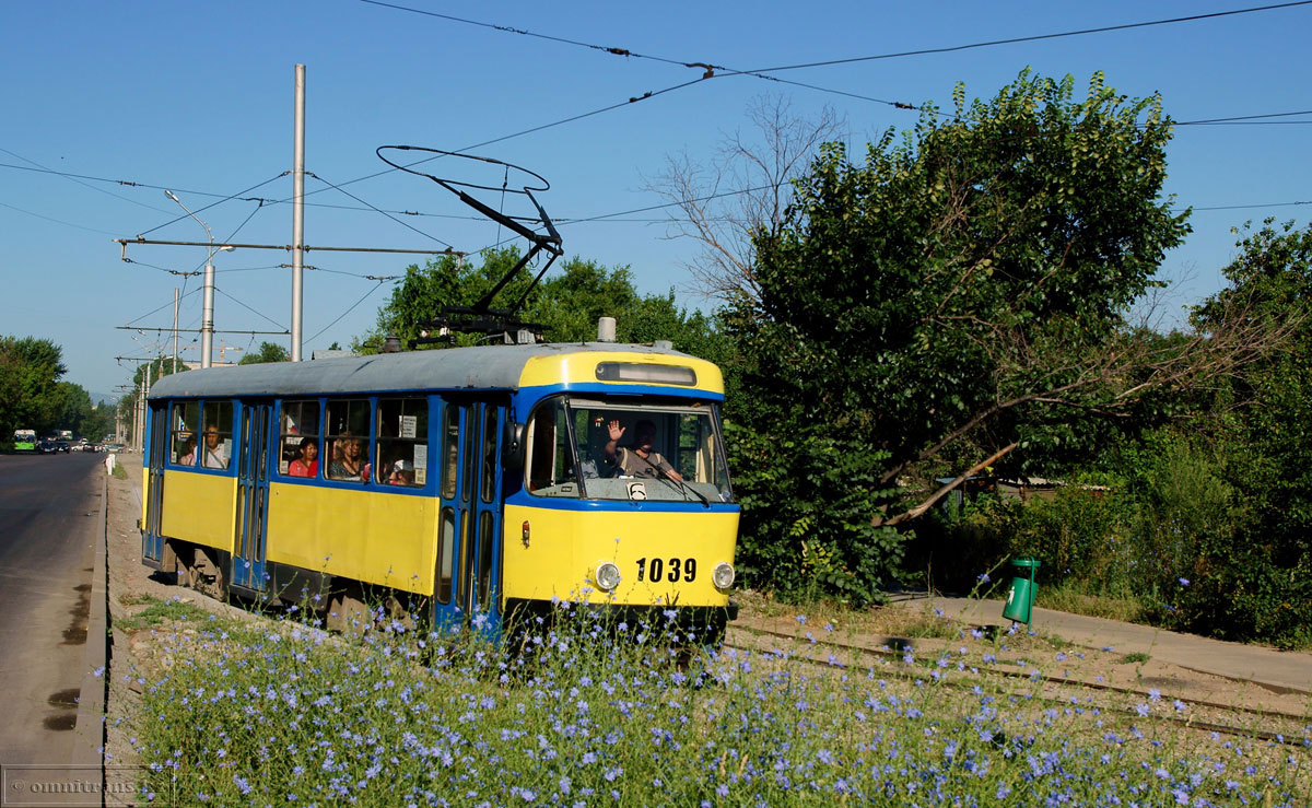 Алматы, Tatra T4D № 1039