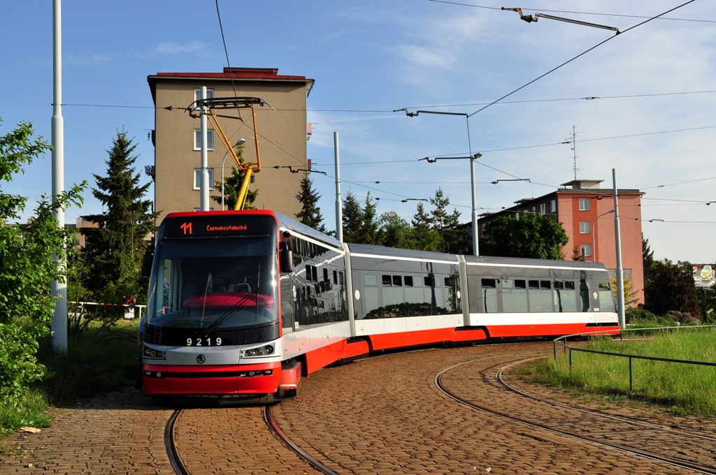 布拉格, Škoda 15T2 ForCity Alfa Praha # 9219; 布拉格 — Terminus stations