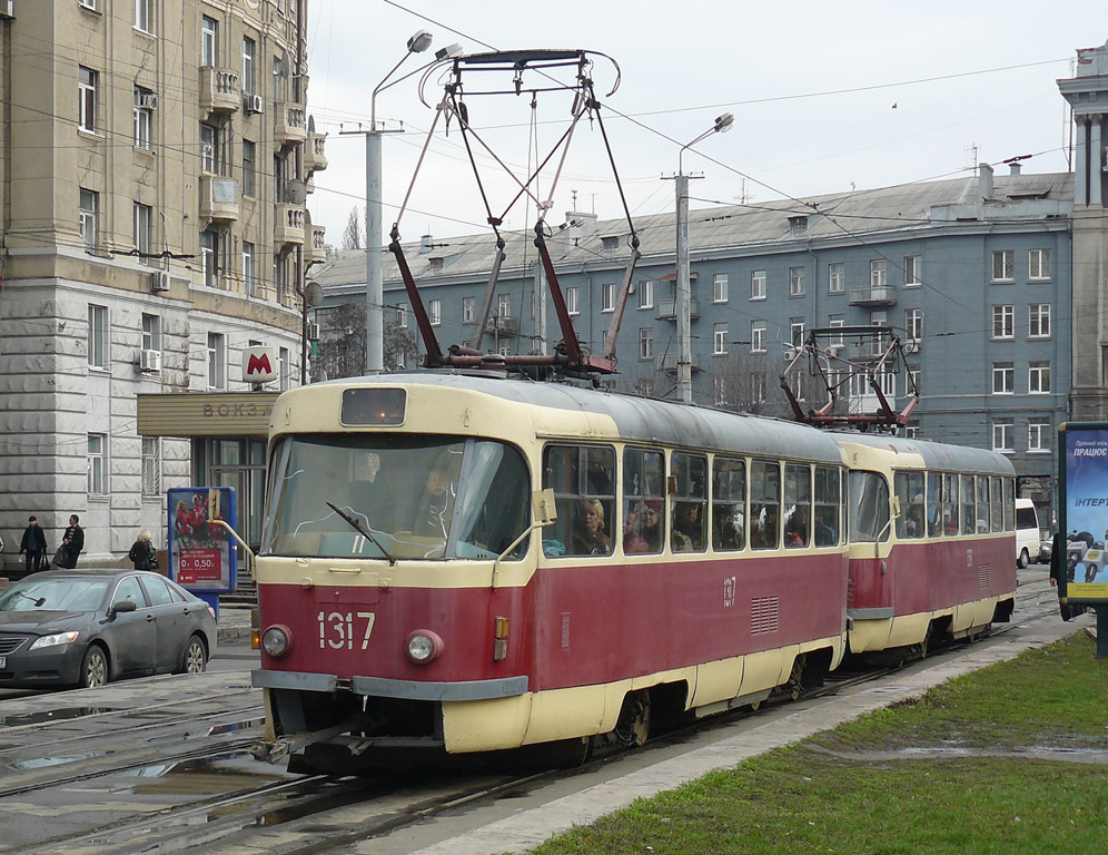 Dnipro, Tatra T3SU # 1317 Dnipro, Tatra T3SU # 1317