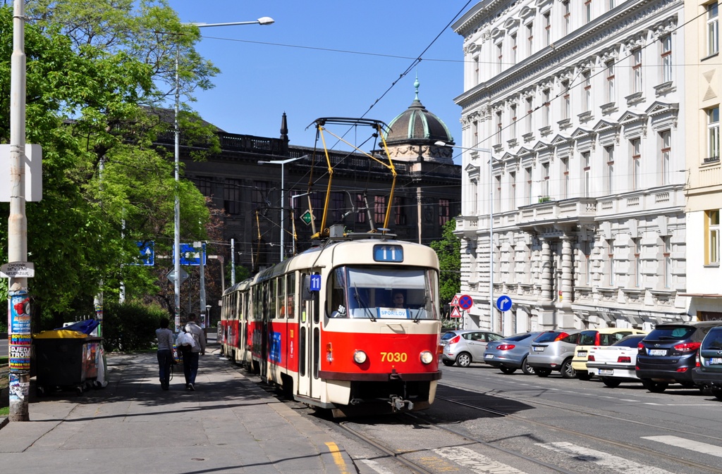 Прага, Tatra T3SUCS № 7030