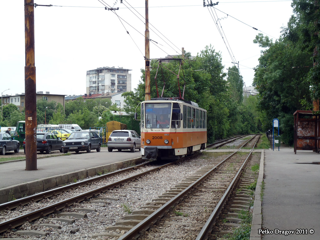 София, Tatra T6A2B № 2008