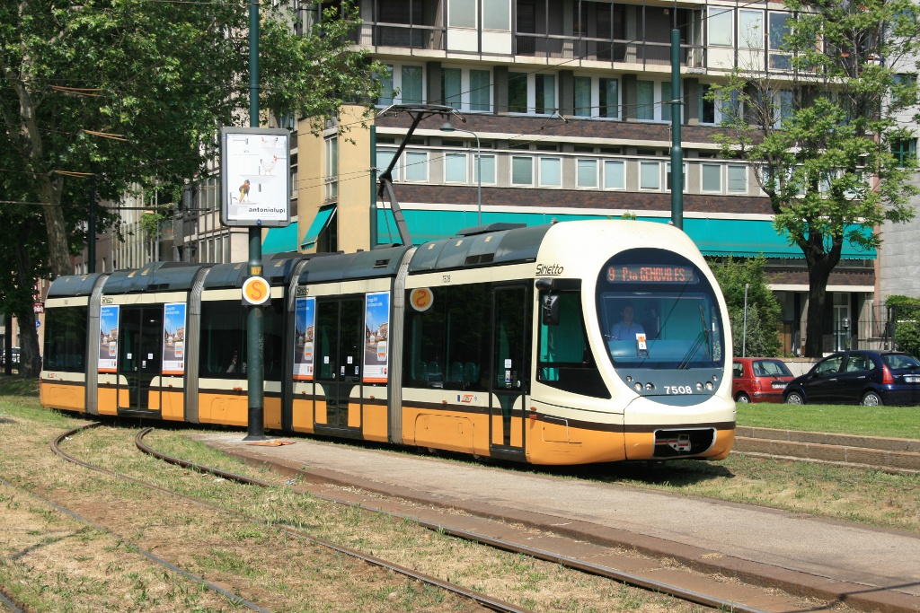 Милан, AnsaldoBreda Sirio № 7508