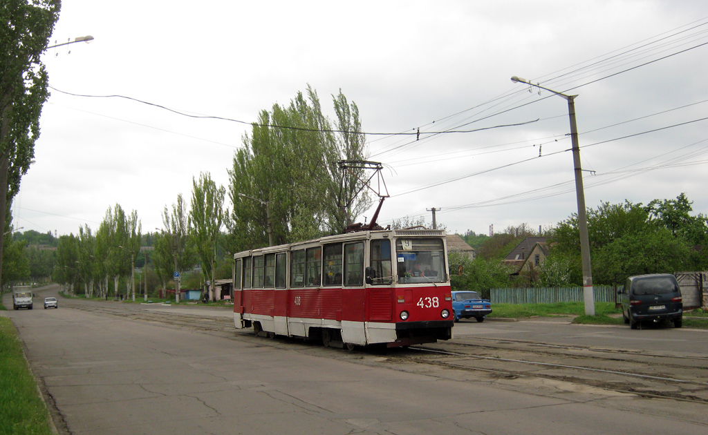 Кривой Рог, 71-605 (КТМ-5М3) № 438