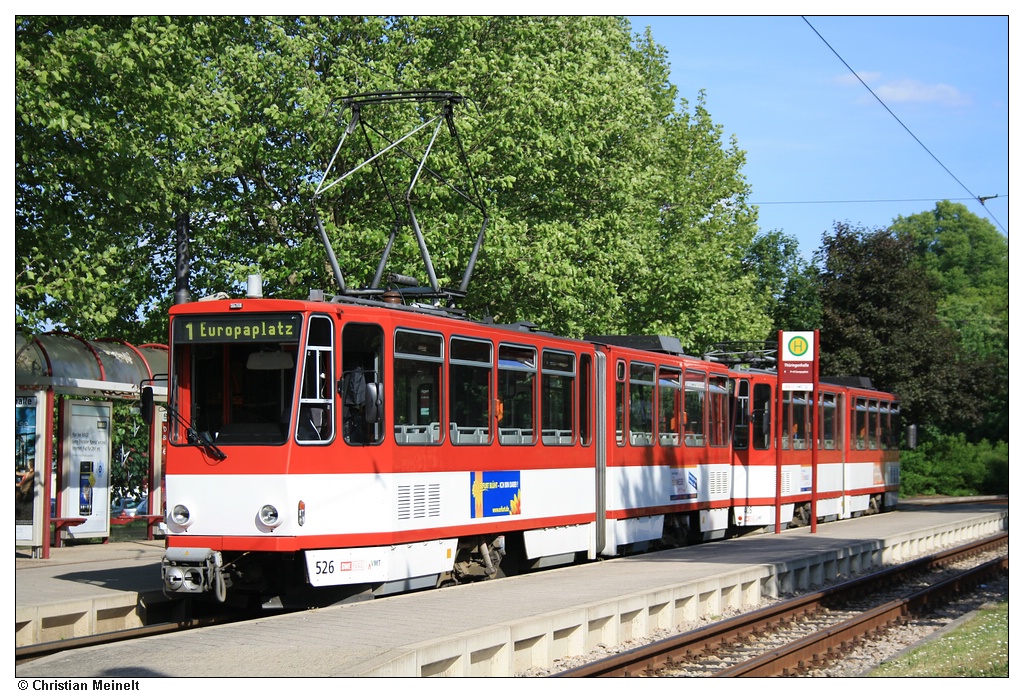Эрфурт, Tatra KT4D № 526
