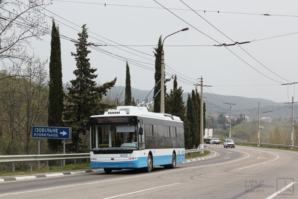 Крымский троллейбус, Богдан Т70115 № 4426