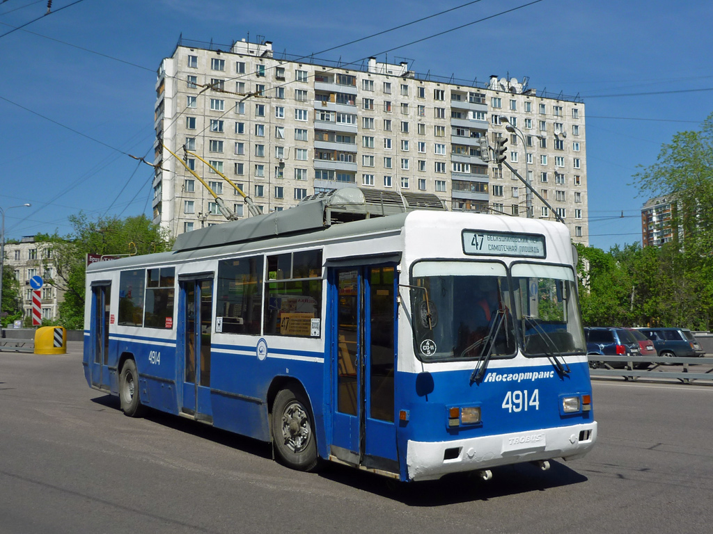 Москва, БТЗ-52761Р № 4914