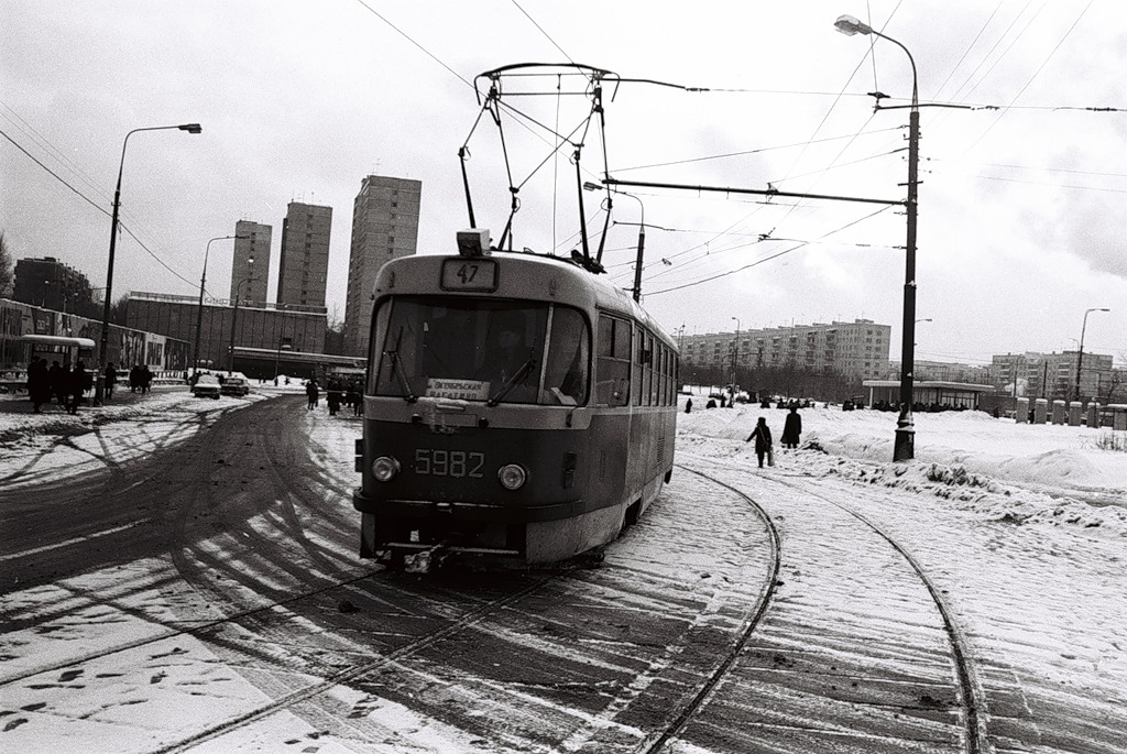 Москва, Tatra T3SU № 5982 Москва, Tatra T3SU № 5982