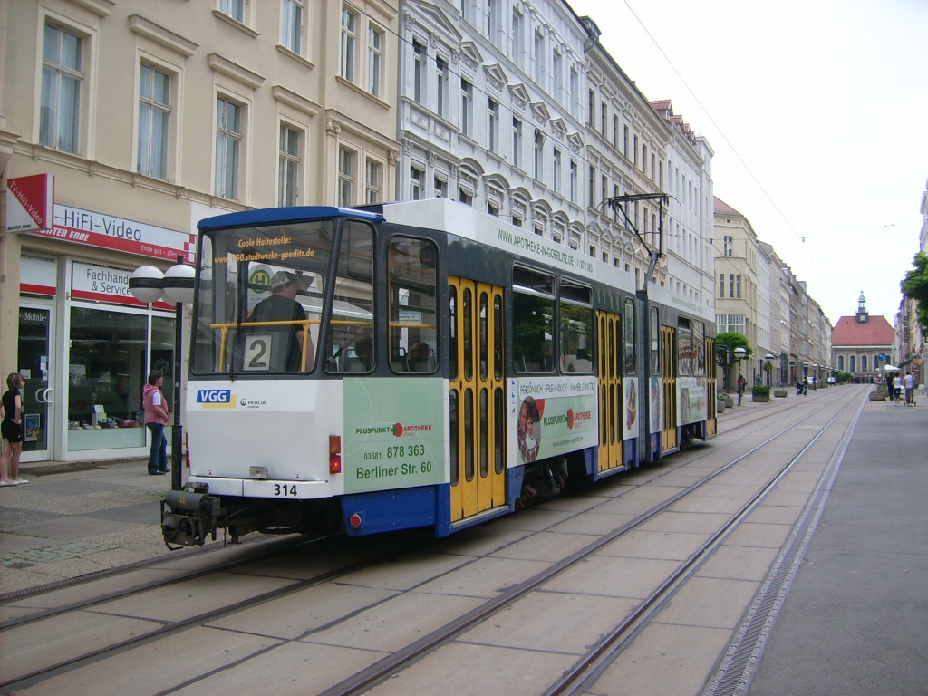 Гёрлиц, Tatra KT4DC № 314