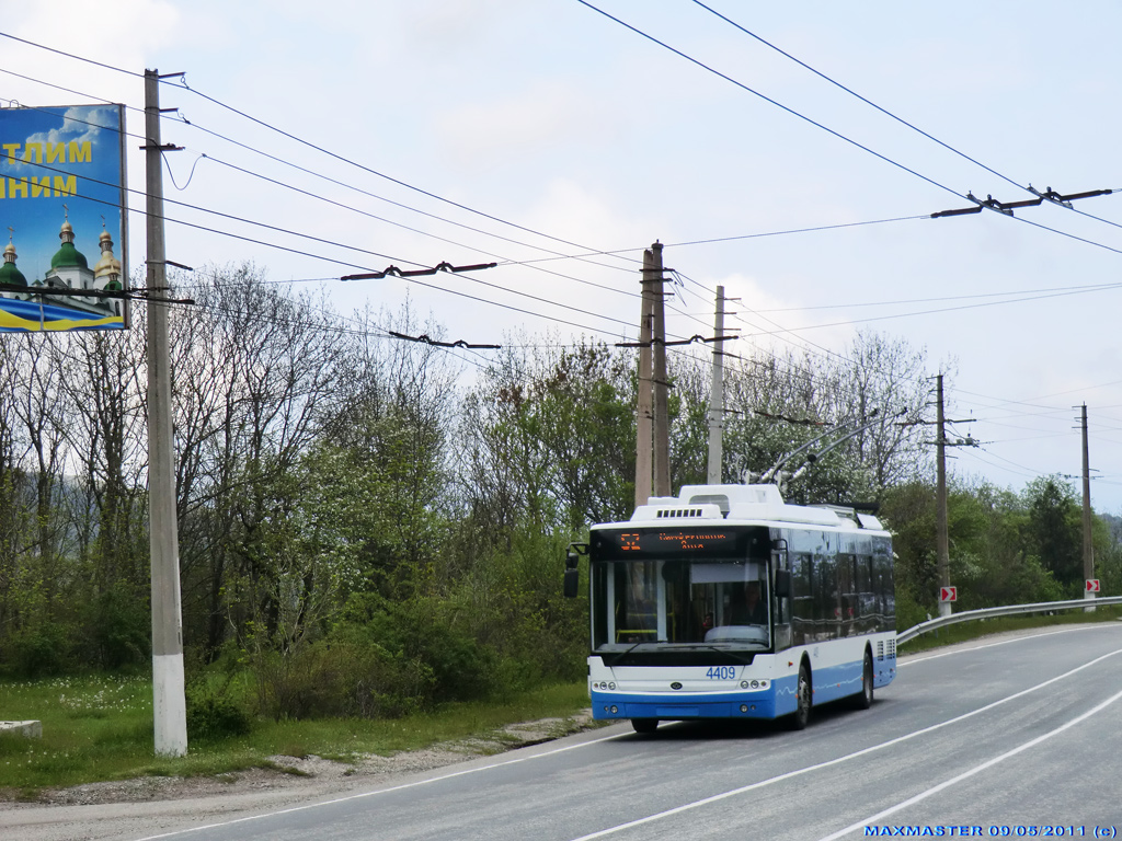 Крымский троллейбус, Богдан Т70115 № 4409