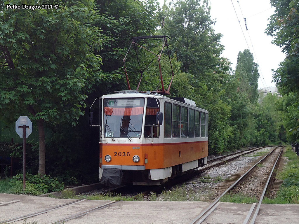 София, Tatra T6A2B № 2036