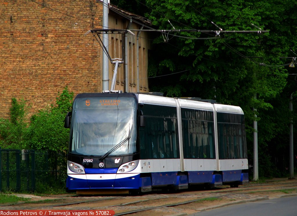 Рига, Škoda 15T ForCity Alfa Riga № 57082