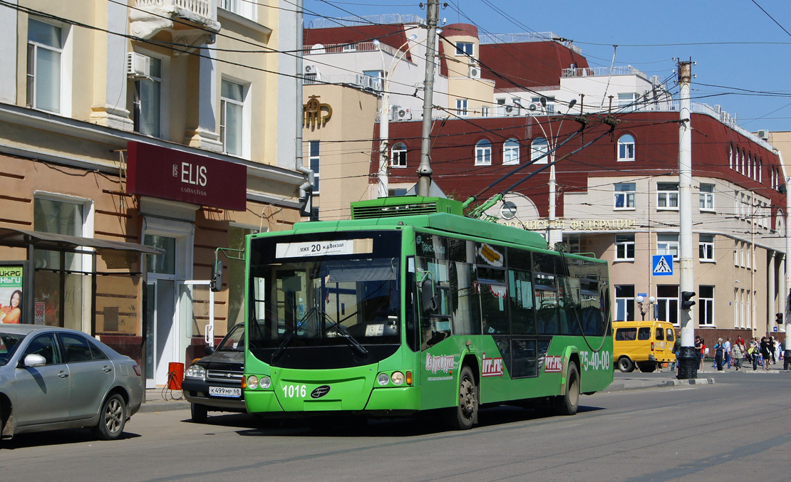 Тамбов, ВМЗ-5298.01 «Авангард» № 1016