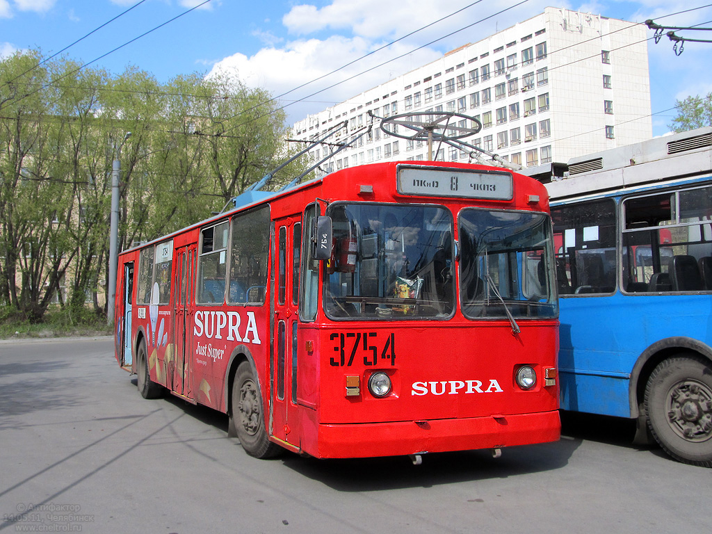 Челябинск, ЗиУ-682В-012 [В0А] № 3754