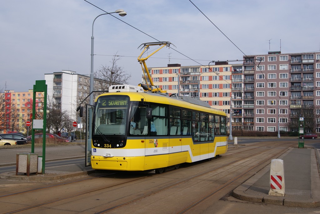 Plzeň, Vario LFR.S # 334 Plzeň, Vario LFR.S # 334