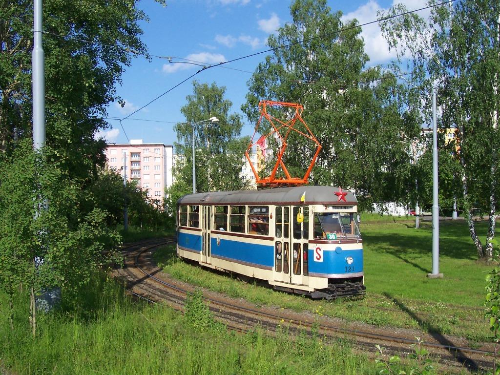 Plzeň, Tatra T1 Br. 121 Plzeň, Tatra T1 Br. 121