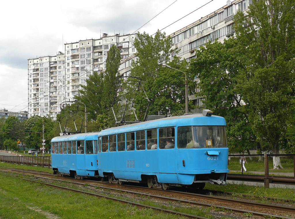 Kiova, Tatra T3SU # 6021