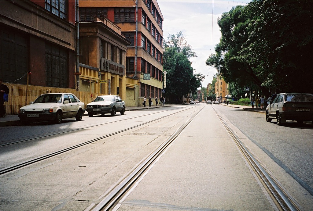 Saint-Pétersbourg — Tram lines and infrastructure