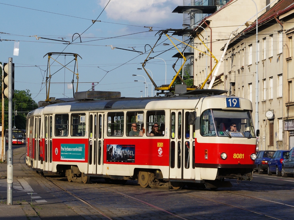 Прага, Tatra T3M № 8081