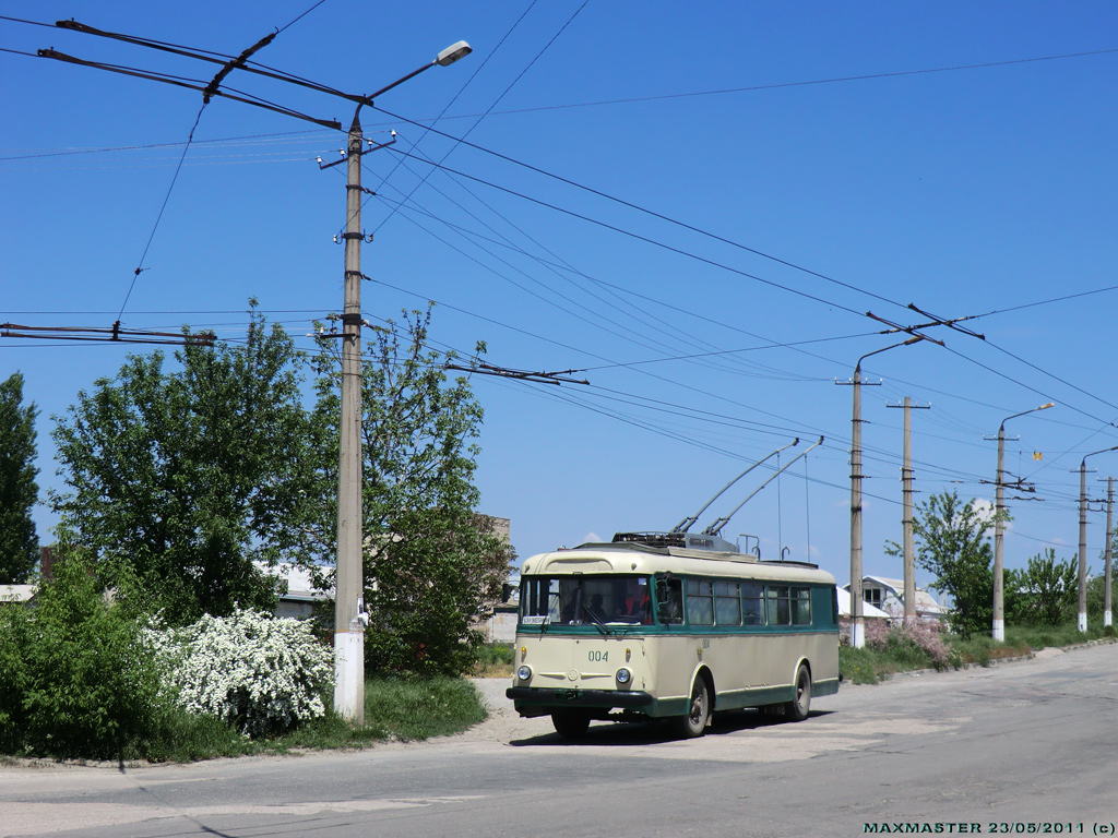 Крымский троллейбус, Škoda 9Tr15 № 004