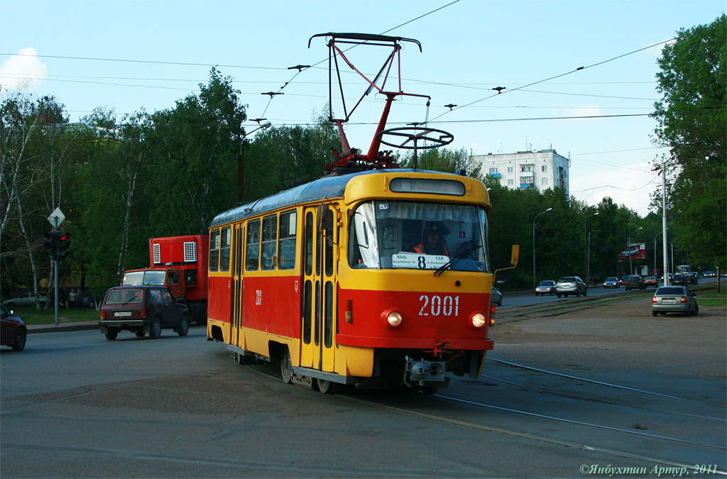 Уфа, Tatra T3D № 2001
