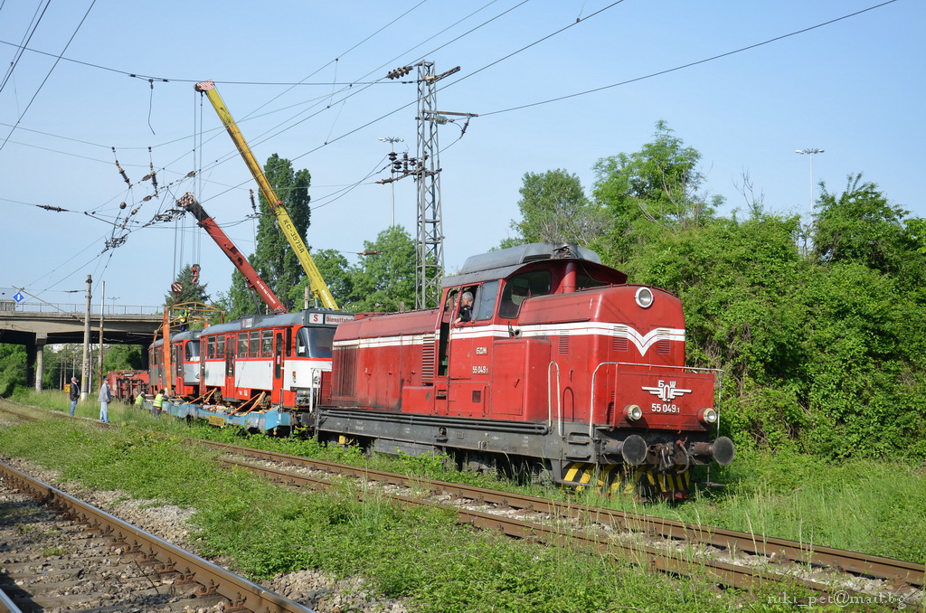 София — Доставка и разтоварване на T4D-C от Хале — юли 2011 г.