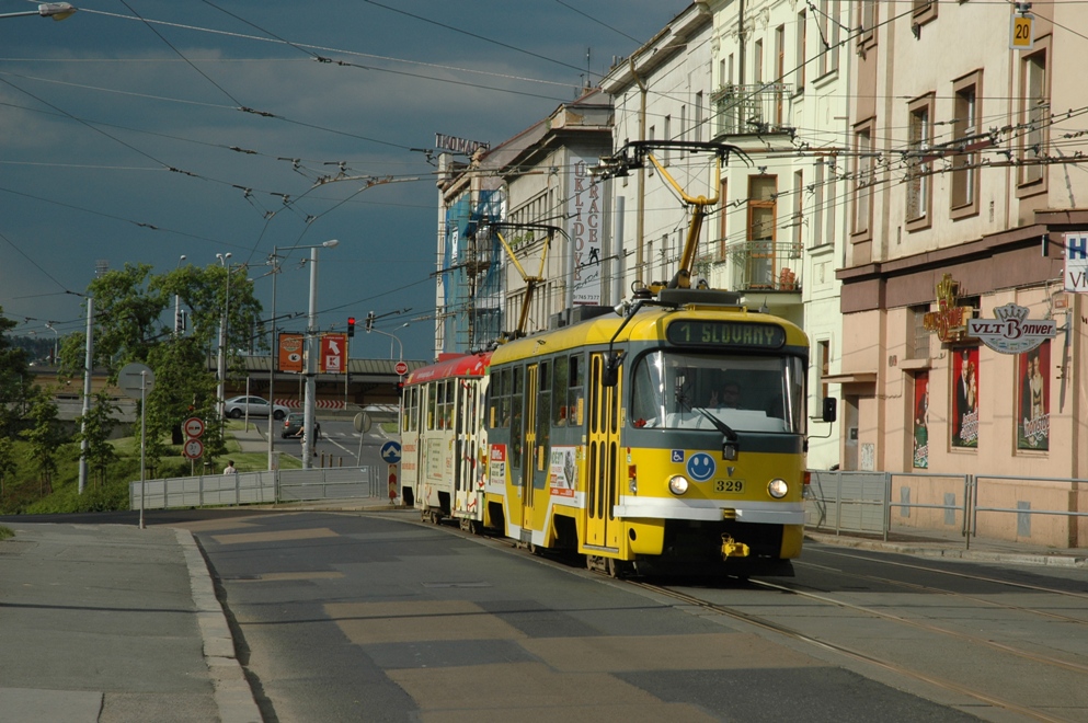 Плзень, Tatra T3R.PLF № 329