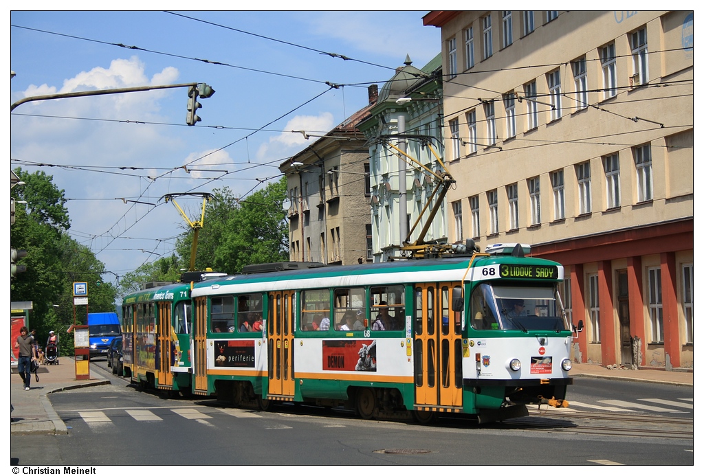 Либерец ― Яблонец-над-Нисой, Tatra T3M.04 № 68