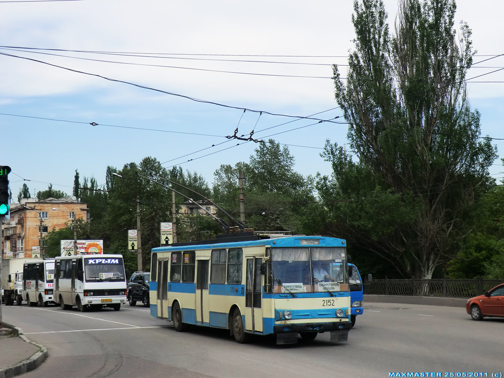 Крымский троллейбус, Škoda 14Tr11/6 № 2152