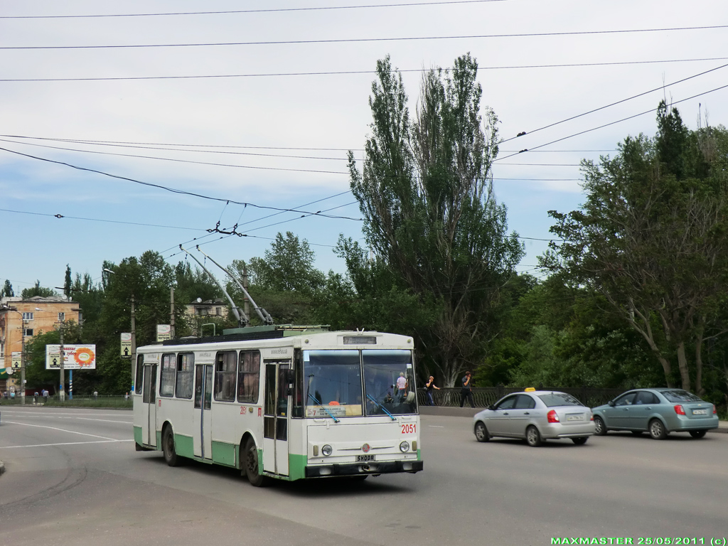 Крымский троллейбус, Škoda 14Tr02/6 № 2051