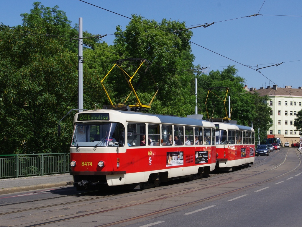 Прага, Tatra T3R.P № 8474 Прага, Tatra T3R.P № 8474