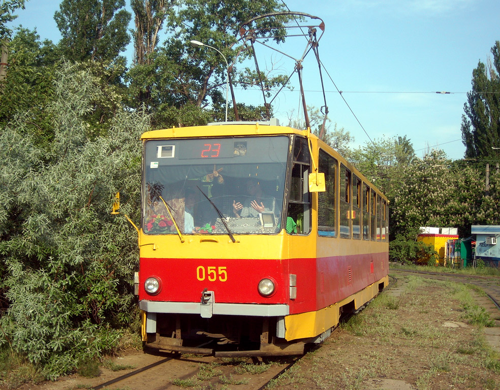 Киев, Tatra T6B5SU № 055
