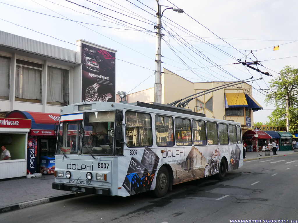 Krimin johdinauto, Škoda 14Tr02/6 # 8007 Krimin johdinauto, Škoda 14Tr02/6 # 8007