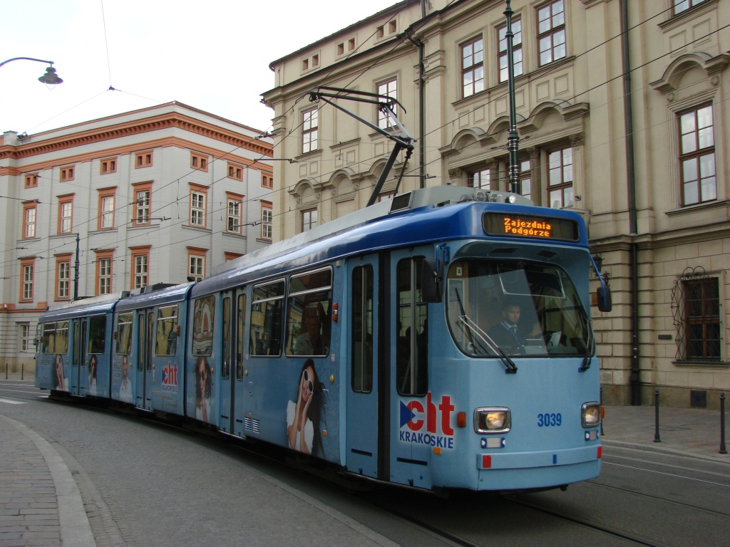 Краков, Duewag GT8S № 3039