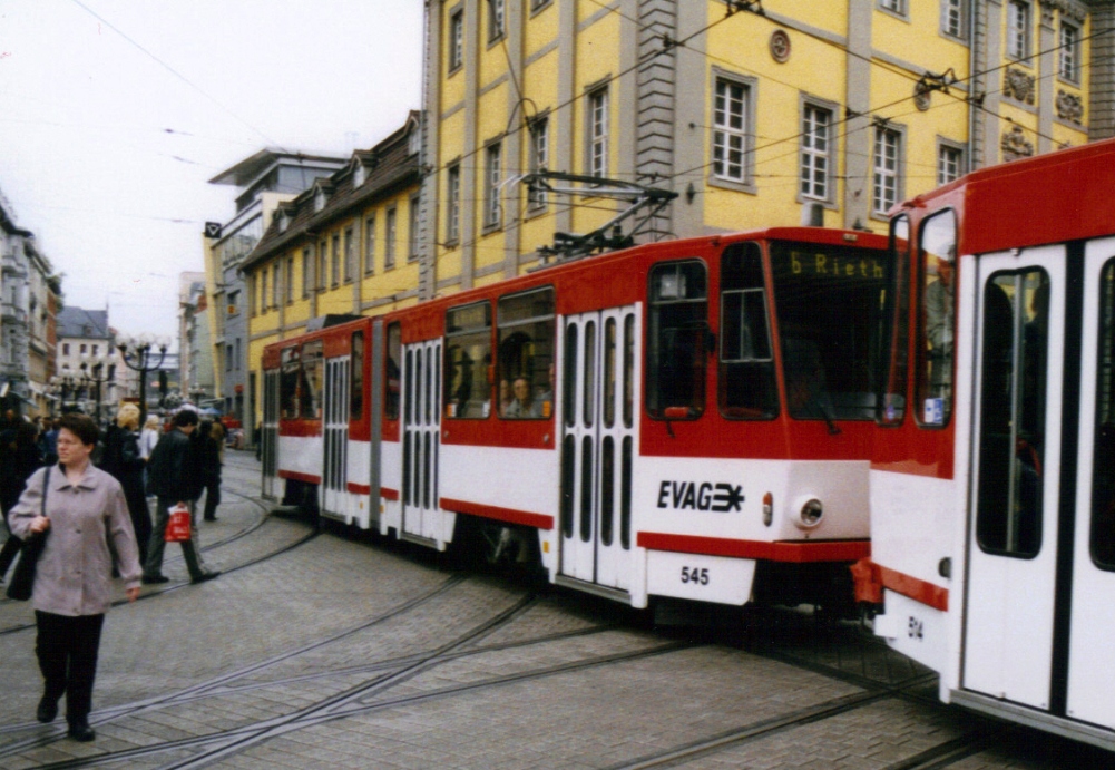 Эрфурт, Tatra KT4D № 545