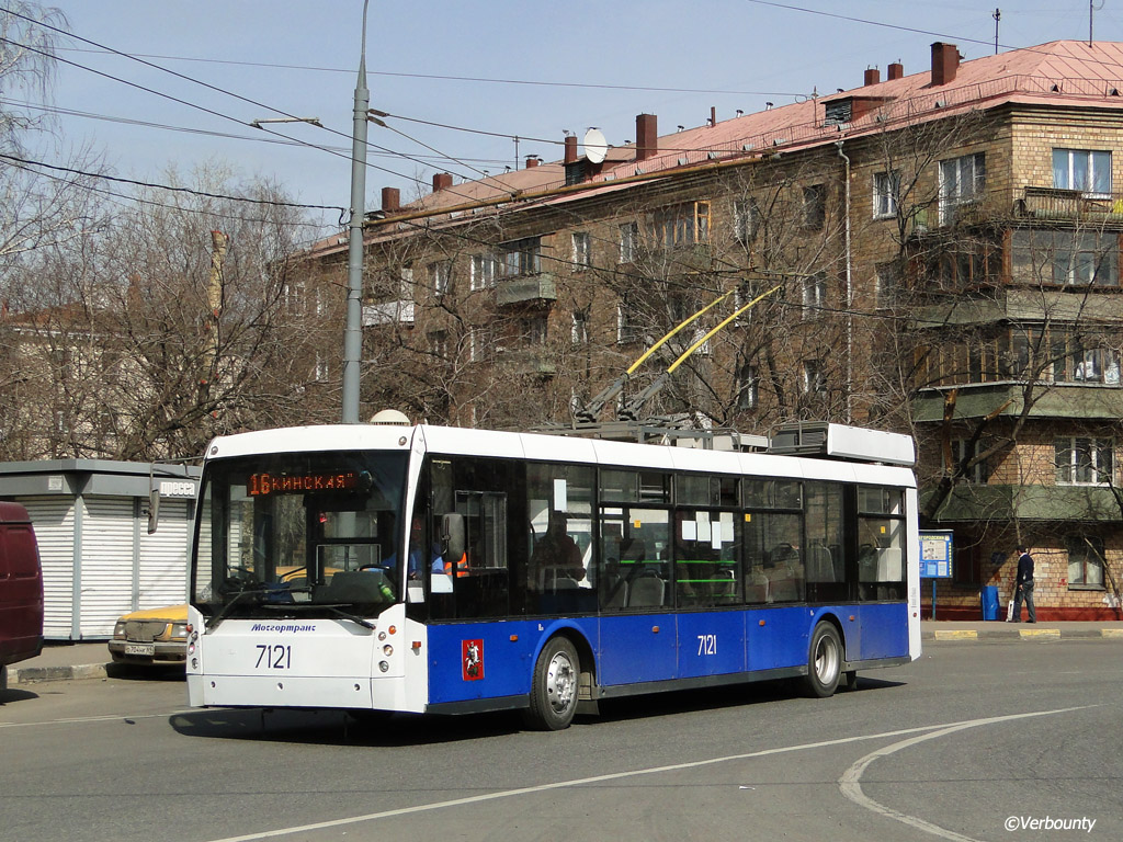 Москва, Тролза-5265.00 «Мегаполис» № 7121