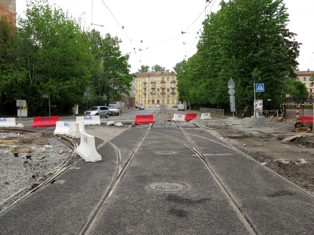 Sankt Petersburg — Track repairs
