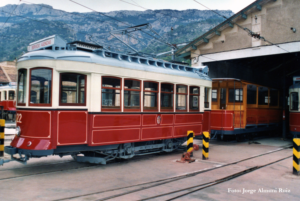 Sóller, Carris 2-axle motorcar (Standard) № 22