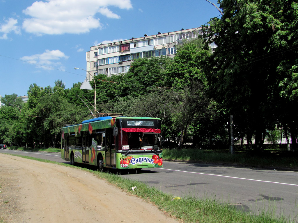 Киев, ЛАЗ E183D1 № 3906