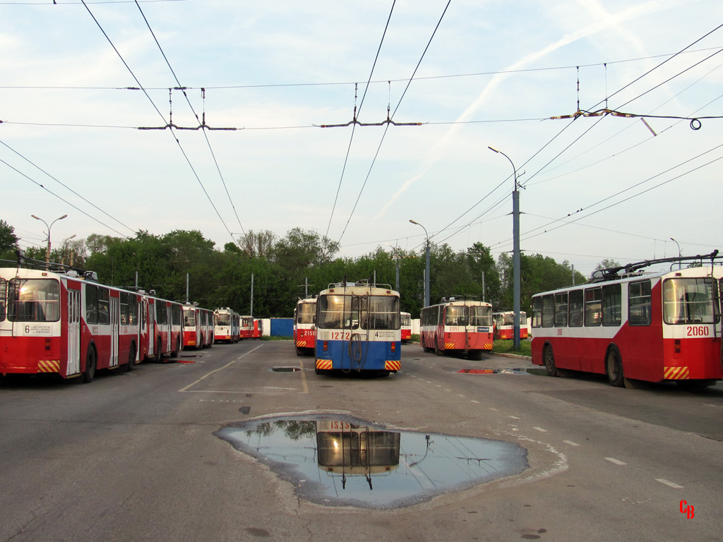 Iżewsk, ZiU-682V-012 [V0A] Nr 1272; Iżewsk, ZiU-682V [V00] Nr 2060; Iżewsk — Trolleybus deport # 2
