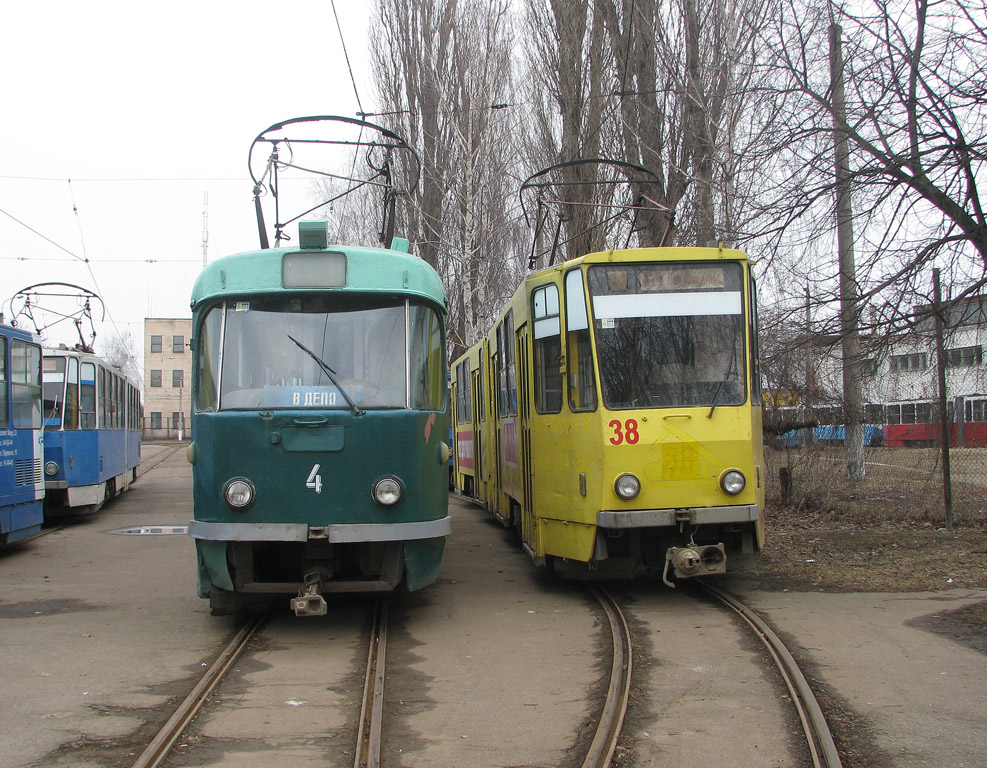 Житомир, Tatra T4SU № 4; Житомир, Tatra KT4SU № 38