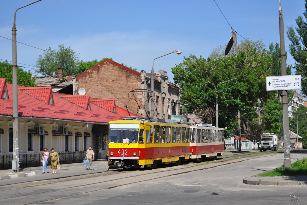 Запорожье, Tatra T6B5SU № 432