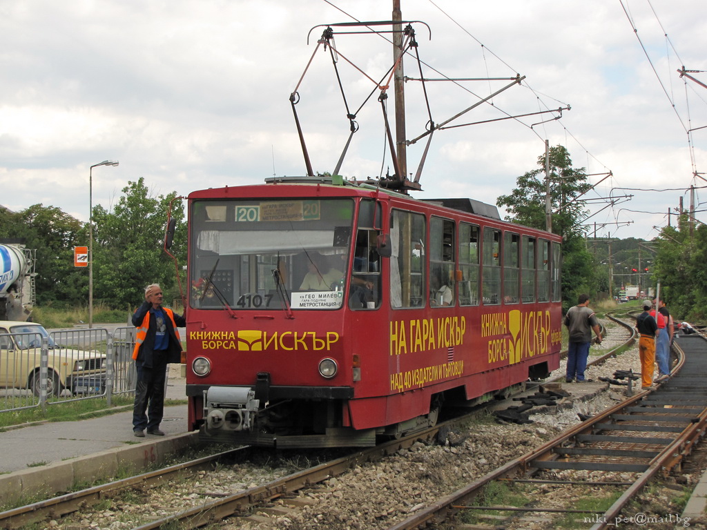 София, Tatra T6B5B № 4107
